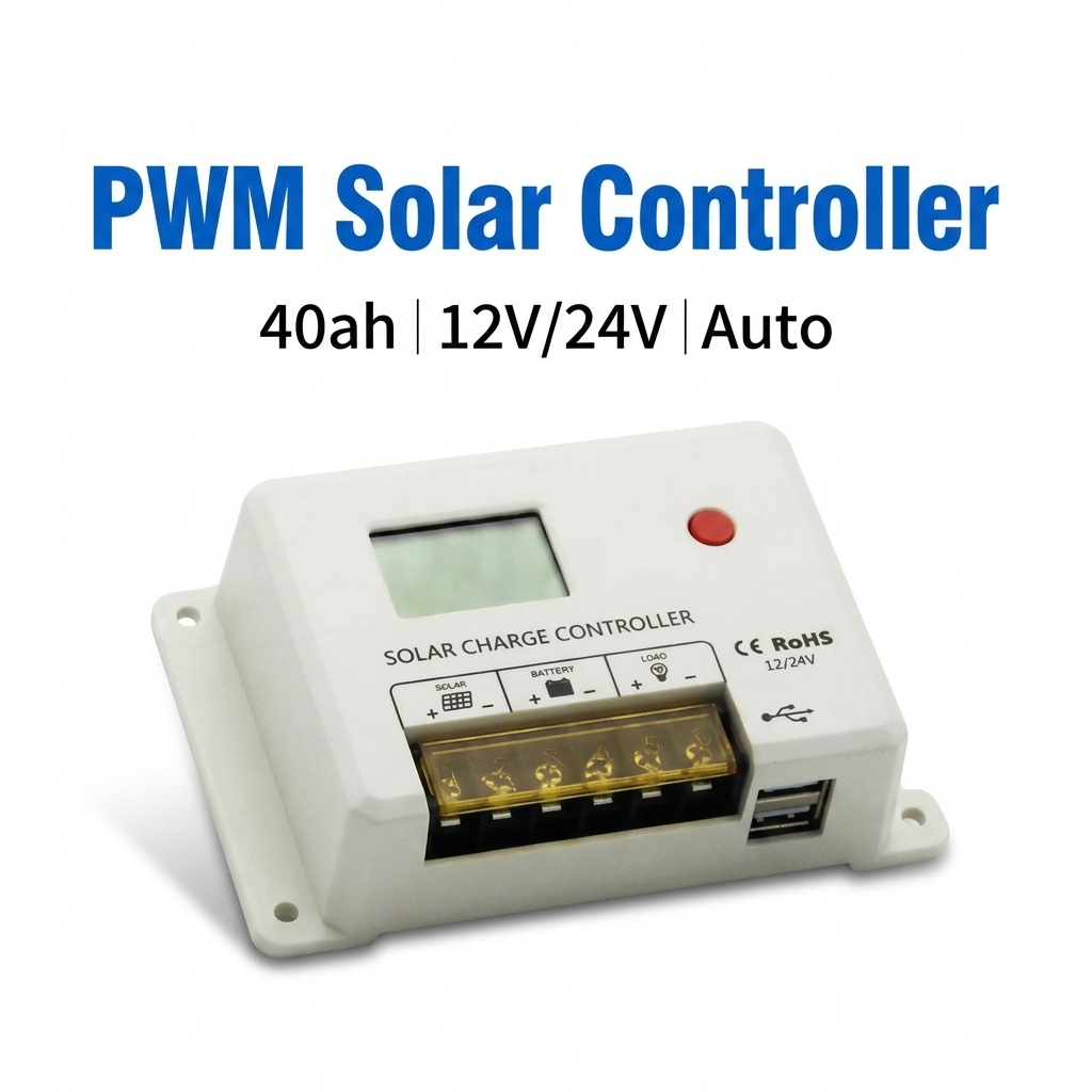 Solar Charge Controller 40A New PWM HC series