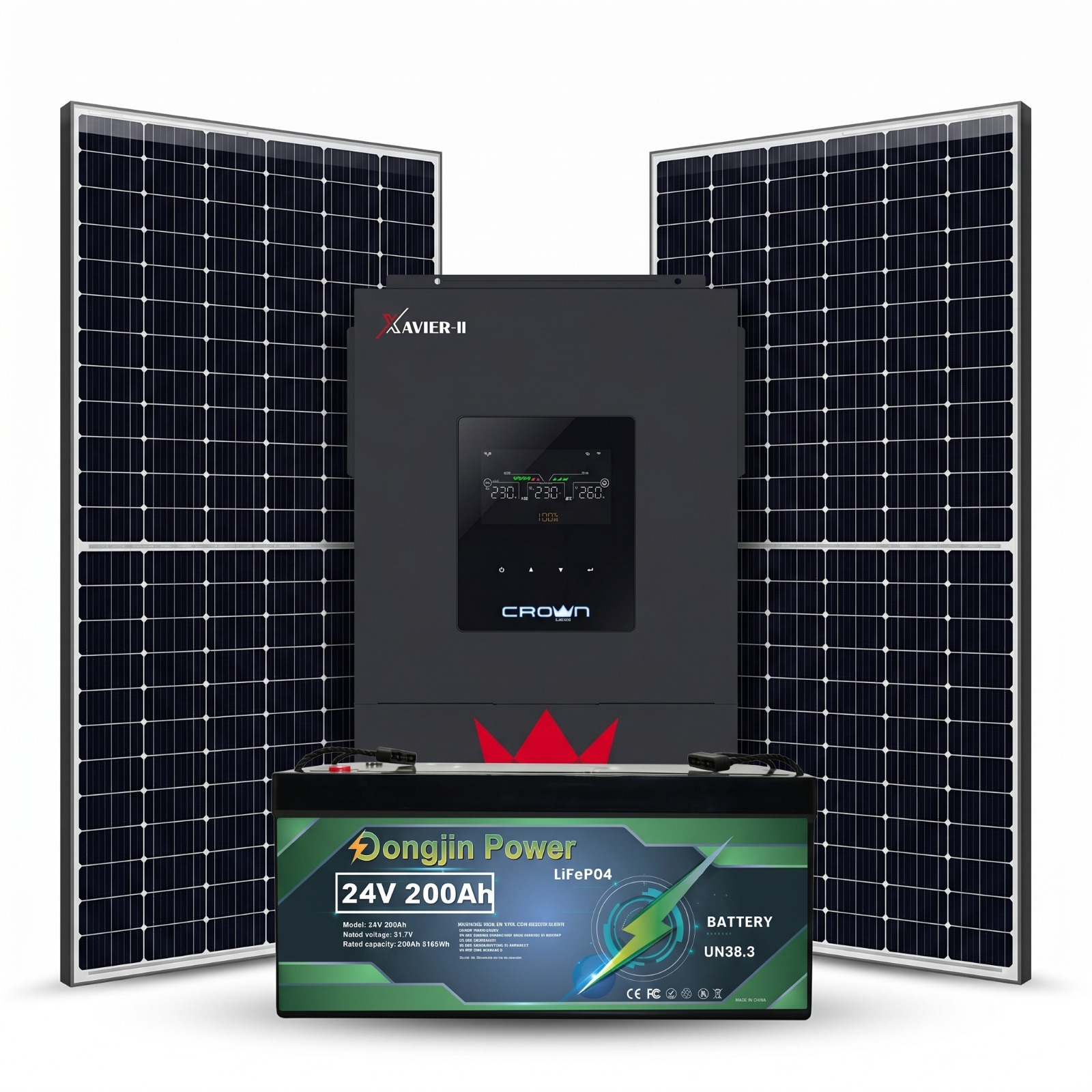 3.6 kW Hybrid Inverter Solar Package